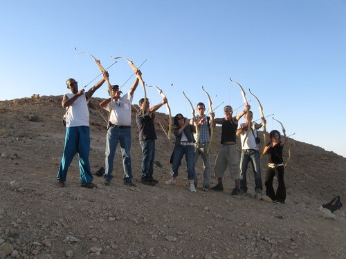 חץ וקשת מדברי